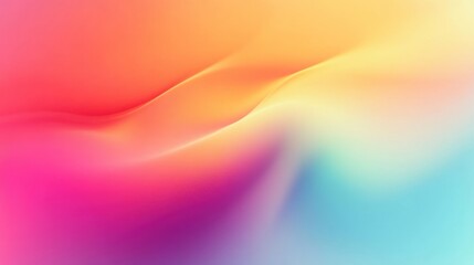 Poster - Background gradient with smooth blur transition, silky and seamless