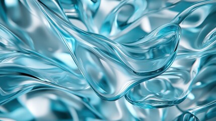 Poster - A stunning array of delicate curves made from glass, characterized by vibrant colors and intricate shapes that symbolize creativity, inspiration, and emotional expression.