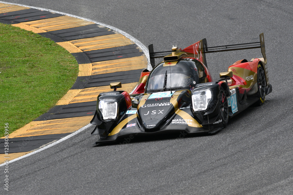Scarperia, Italy - September 29th 2024: Oreca 07 Gibson of team NIELSEN ...