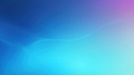 Poster - Blue gradient background, cool and calming tones