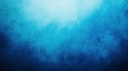 Poster - Blue gradient background, cool and calming tones