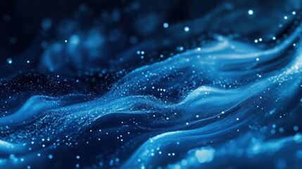 Poster - Blue motion background, dynamic and energetic