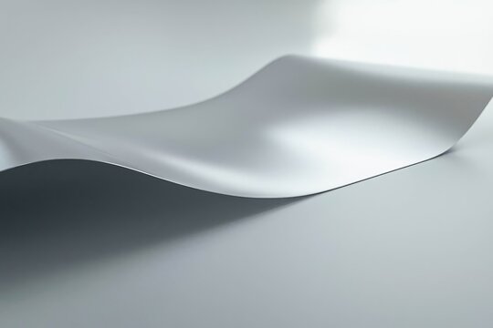Minimalist gray surface with elegant empty area for overlay text.