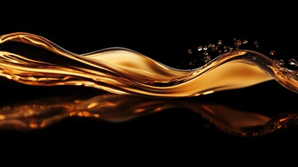 Aufkleber - A stream of wine flowing elegantly, creating a captivating visual that embodies the richness, indulgence, and sophisticated elegance of the beverage