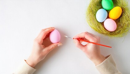 hands coloring easter eggs 09.jpg, hands coloring easter eggs 