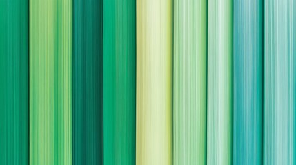 Wall Mural - Abstract Colorful Vertical Lines Texture in Shades of Green and Yellow