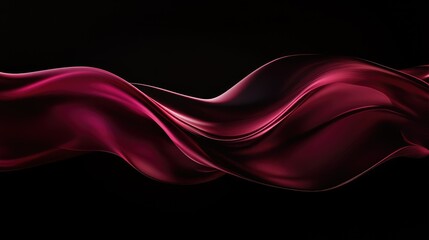Aufkleber - Red wine flowing gracefully in mid-motion, capturing the elegance and indulgence of a rich beverage in a visual harmony of smooth fluidity and luxury.