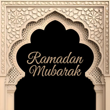 Ramadan Mubarak greeting card featuring elegant designs and warm wishes for the holy month of Ramadan.