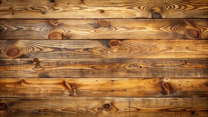 Poster - A Rustic Wooden Plank Background with Knots and Grain