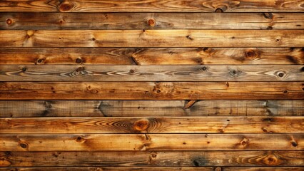Aufkleber - A rustic wooden background with rich brown hues and a textured surface, featuring natural knots and grain patterns.