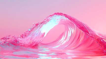 Poster - Neon Entrepreneurship Wave, a vibrant depiction of the digital business landscape illuminated with neon effects, set against a minimalist backdrop that emphasizes innovation and creativity.