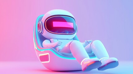 Poster - Futuristic Workspaces, A vision of AI-driven startups in expansive environments, showcasing innovation, minimalism, and the potential of technology in shaping the future of work.
