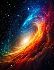 abstract cosmic galaxy space background