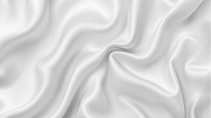 Wall Mural - soft gray marbled silk fabric with subtle swirling patterns, smooth and elegant marble-like texture 