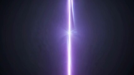 Leinwandbilder - Dynamic energy burst illuminating the dark atmosphere in a dramatic visual display
