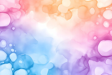 Canvas Print - Colorful abstract background with pastel tones, soft flowing patterns for decorative use or art projects