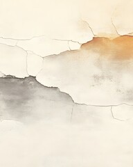 Poster - Distressed Wall Texture with Cracked Paint and Subtle Color Variations for Artistic Background