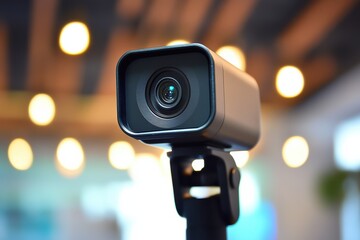Poster - High-resolution motion detection camera for security and monitoring purposes