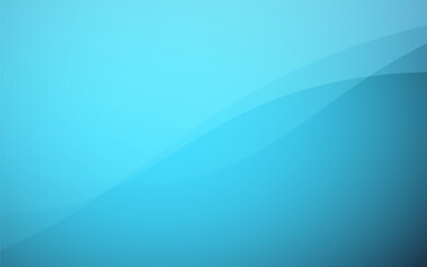 Poster - Blue gradient background curve abstract light color texture soft