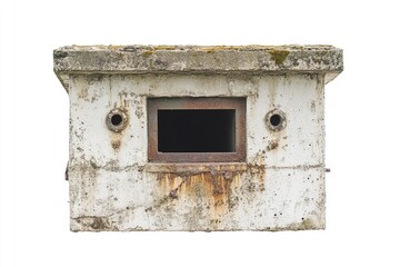 Aufkleber - A small window on the side of a building