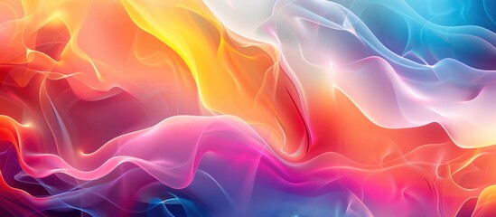 Wall Mural - fluid gradient abstract background picture liquid color modern wallpaper
