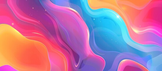 Wall Mural - fluid gradient abstract background picture liquid color modern wallpaper
