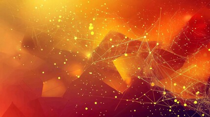 Wall Mural - Abstract Explosion Orange Yellow Red Background Design Suitable For Modern Digital Art Backdrops Visual Effects And Abstract Art Projects