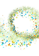 Poster - Colorful Confetti Burst