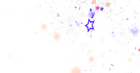 Poster - Abstract Colorful Paint Splatter