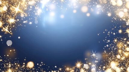 Poster - Glowing particles form soft waves that shimmer under dim lighting, creating a tranquil and captivating visual experience