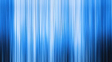 Poster - A serene blue gradient background with vertical streaks, creating a soft, fluid motion effect that evokes calmness and tranquility.