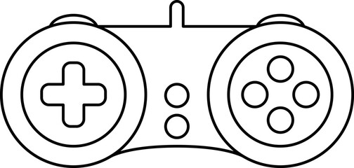 Fototapete - Games icon vector. Gamepad new concept. Black and white game controller symbol trendy flat and simple style icon for web site design, logo, app, game UI isolated on white background.