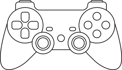 Fototapete - Games icon vector. Gamepad New concept. Black and white game controller symbol trendy flat and simple style icon for web site design, logo, app, game UI isolated on white background.