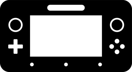 Fototapete - Games icon vector. Gamepad New concept. Black and white game controller symbol trendy flat and simple style icon for web site design, logo, app, game UI isolated on white background.