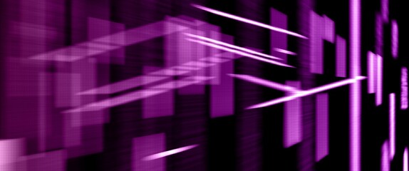 Poster - abstract purple background with motion blur