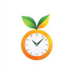 Sticker - Fresh Time Management Icon