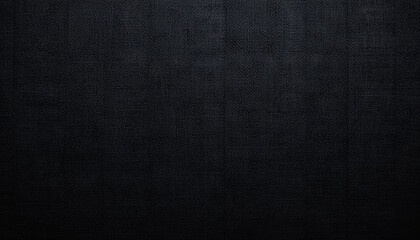 Poster - A deep black textured fabric creates a minimalist backdrop suitable for various photography and design projects. Ideal for studio environments to enhance visual impact