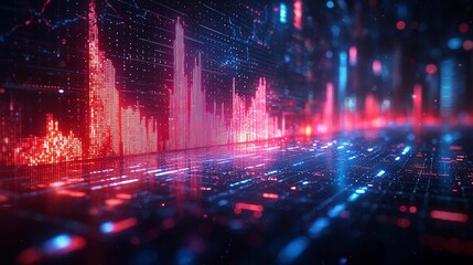 Poster - This image provides a stylized digital representation of sound energy, showcasing intricate patterns and vibrant colors that symbolize the fusion of sound and art.
