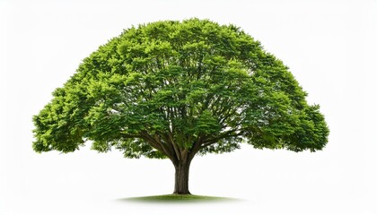 tree isolated on white background for use in architectural design or more