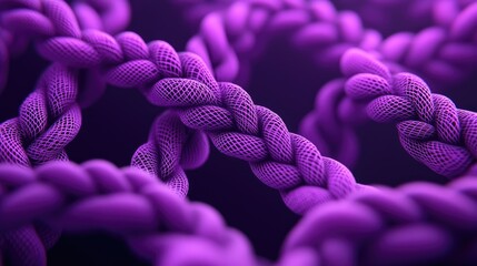 Poster - Braiding techniques showcase artistic studio photo collection abstract environment close-up perspective creative concept