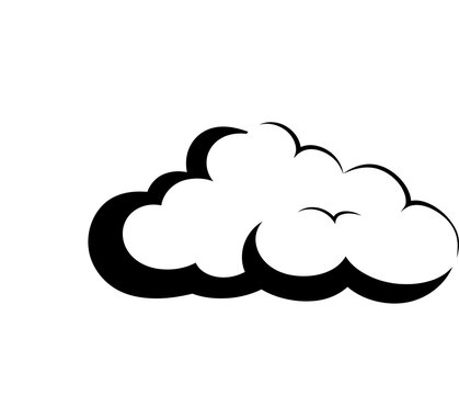 cloud icon vector illustration