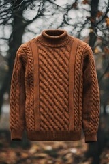 Wall Mural - Autumnal Knitted Sweater