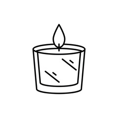 Wall Mural - Candles vector icon