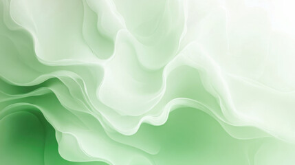 Wall Mural - colorful abstract wave light green background curve texture design.