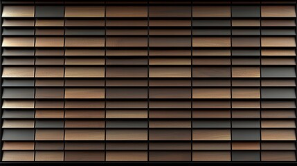 Poster - Wooden slat wall, modern design, exterior background, architectural texture, for design