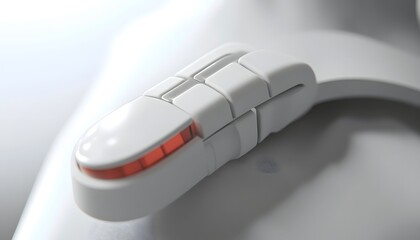 Poster - Close-up view of an innovative, futuristic device showcasing advanced technology