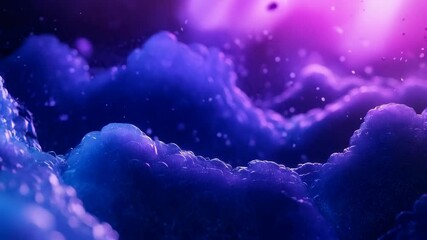 Wall Mural - Blue and purple abstract defocused background