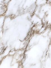 Aufkleber - Stunning White Marble Textured Background with Veins and Subtle Patterns : Generative AI