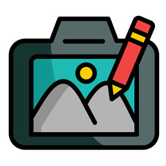 Sticker - Editing Icon