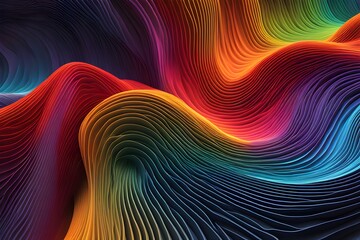 Wall Mural - abstract fractal background